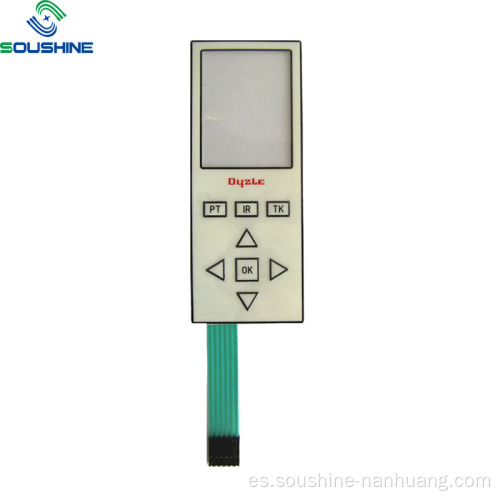 Cable de interruptor de membrana PET plateado flexible OYZLE